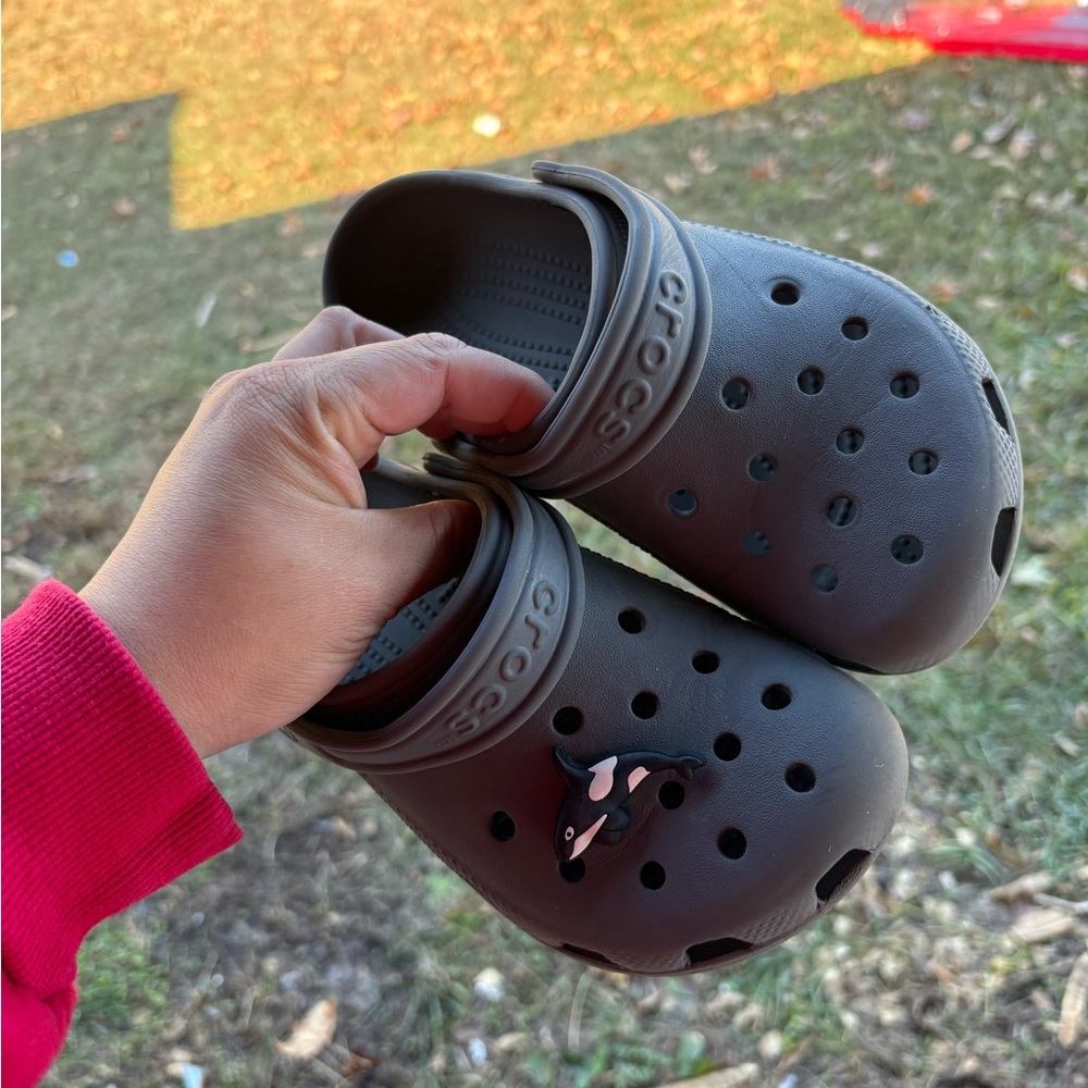 CROCS Kids' Sandals in Gray